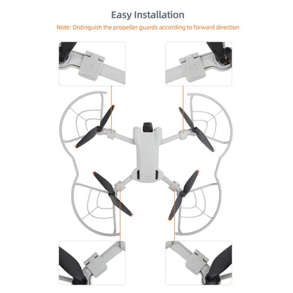 Hélice Sunnylife Dron Protector Anillo anticolisión para DJI Mini 3 (Gris) — imagen 7