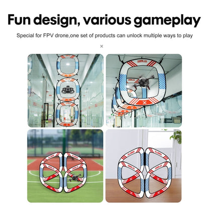 FPV STARTRC 5 en 1 Dron Pista de entrenamiento para evitar obstáculos Práctica de competencia Puerta de obstáculos Puerta de…