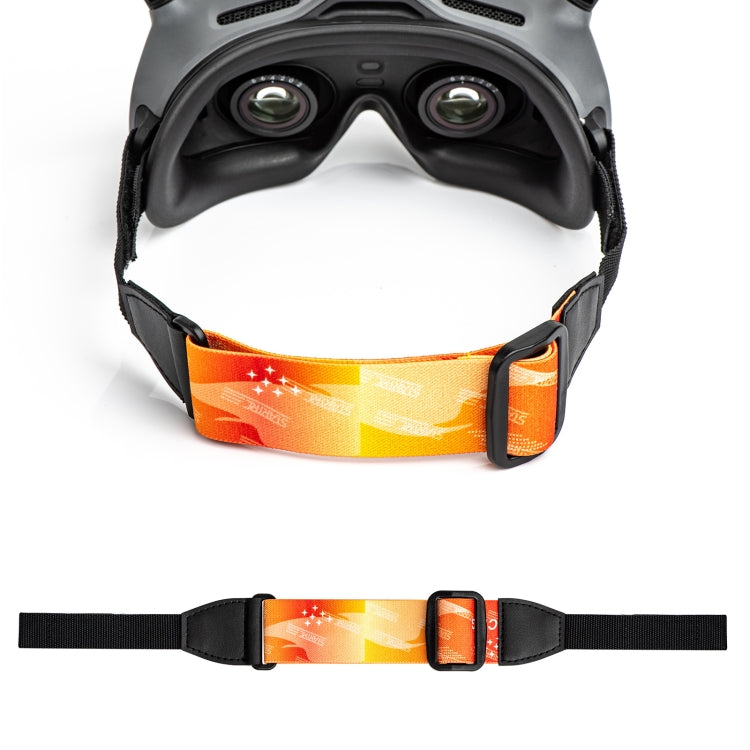 Correas Goggles 2 STARTRC Diadema con elásticas para DJI Avata (naranja)