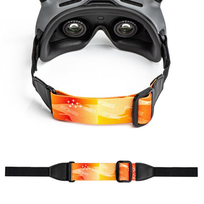 Correas Goggles 2 STARTRC Diadema con elásticas para DJI Avata (naranja)