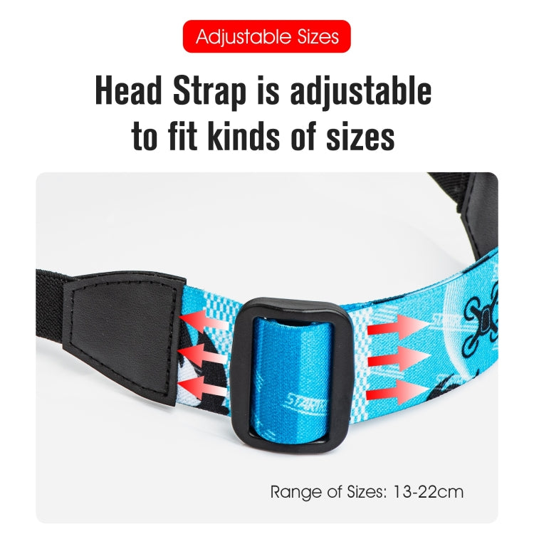 Correas Goggles 2 STARTRC Diadema elásticas para DJI Avata (Azul) — imagen 5