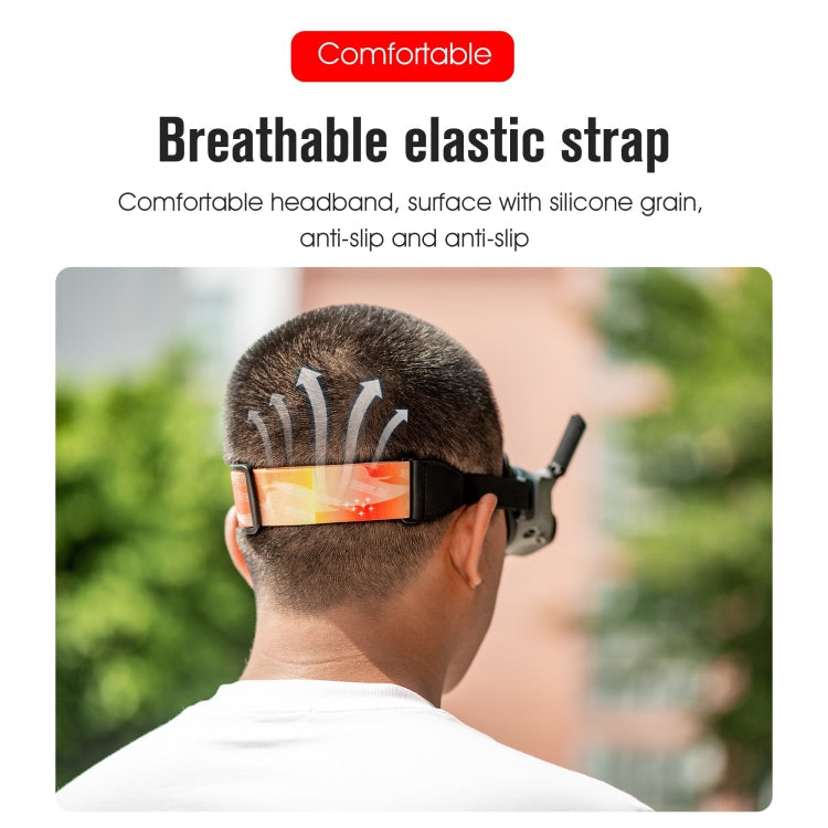 Correas Goggles 2 STARTRC Diadema elásticas para DJI Avata (Azul) — imagen 6