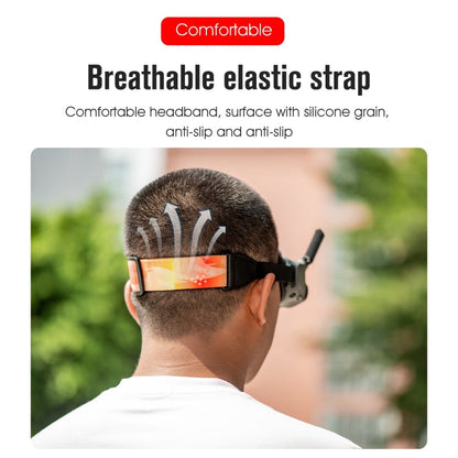 Correas Goggles 2 STARTRC Diadema elásticas para DJI Avata (Azul) — imagen 6