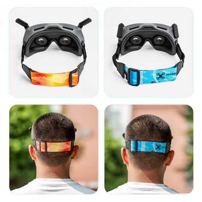 Correas Goggles 2 STARTRC Diadema elásticas para DJI Avata (Azul) — imagen 7