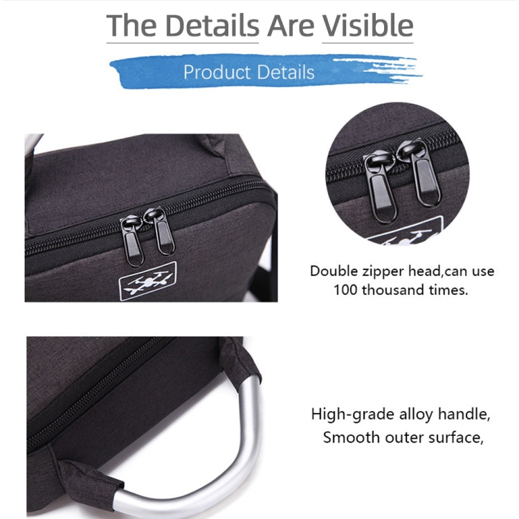 Estuche portátil de almacenamiento de un solo hombro a prueba de golpes, tamaño: 30 x 22 x 8,5 cm para DJI Mavic Mini / Mini…