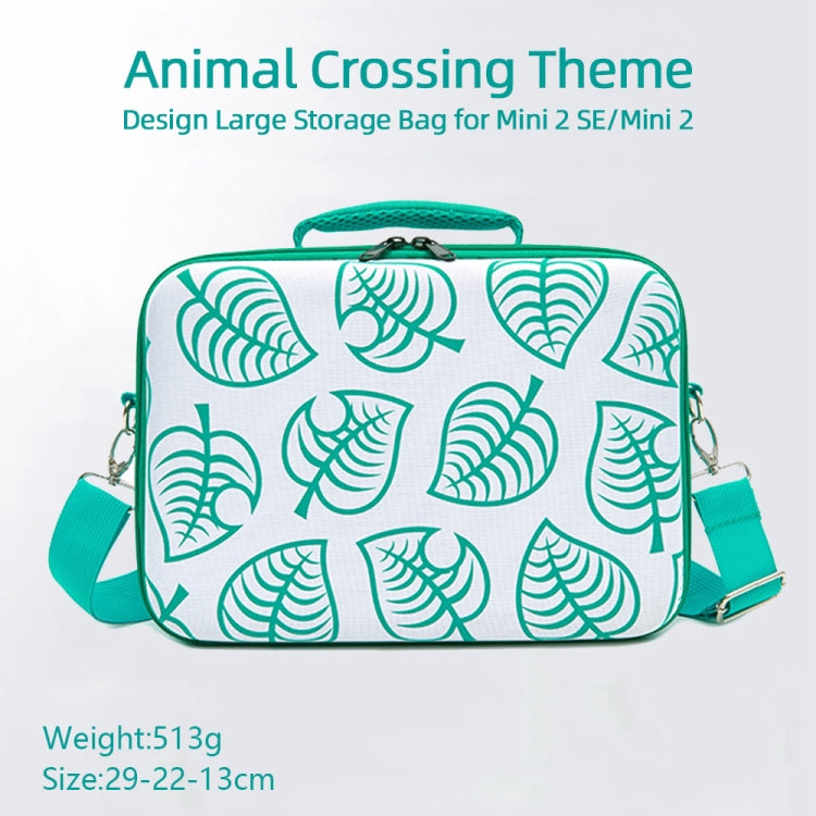 Bolsa de hombro Animal Forest Theme Bolsa de almacenamiento, Tamaño: 29 x 22 x 13 cm para DJI Mini 2 SE (Verde) — imagen 2
