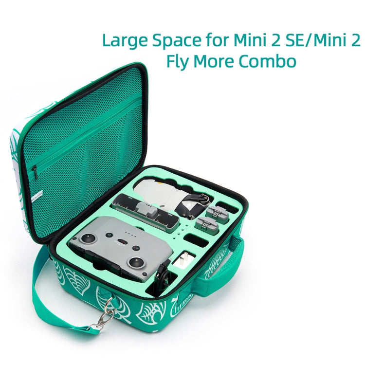 Bolsa de hombro Animal Forest Theme Bolsa de almacenamiento, Tamaño: 29 x 22 x 13 cm para DJI Mini 2 SE (Verde) — imagen 5