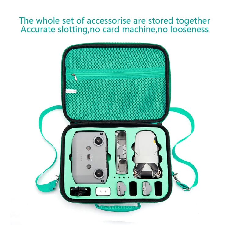 Bolsa de hombro Animal Forest Theme Bolsa de almacenamiento, Tamaño: 29 x 22 x 13 cm para DJI Mini 2 SE (Verde) — imagen 6