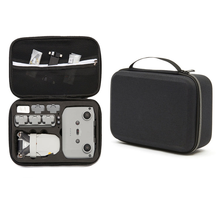 Bolsa de almacenamiento de estuche rígido a prueba de golpes, tamaño: 21,5 x 29,5 x 10 cm para DJI Mini 2 SE (negro)