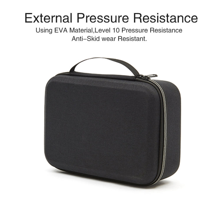 Bolsa de almacenamiento de estuche rígido a prueba de golpes, tamaño: 21,5 x 29,5 x 10 cm para DJI Mini 2 SE (negro) — image…