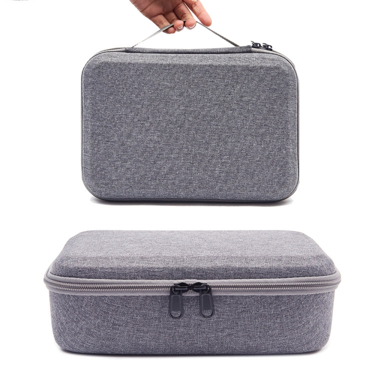 Bolsa de almacenamiento de estuche rígido gris a prueba de golpes, tamaño: 21,5 x 29,5 x 10 cm para DJI Mini 2 SE (rojo) — i…