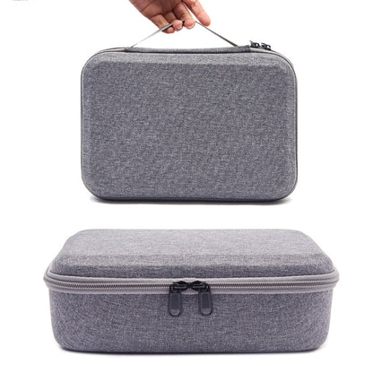Bolsa de almacenamiento de estuche rígido gris a prueba de golpes, tamaño: 21,5 x 29,5 x 10 cm para DJI Mini 2 SE (negro) —…