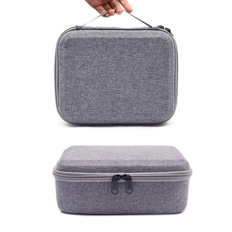 Bolsa de almacenamiento de drones con estuche rígido gris a prueba de golpes, tamaño: 24 x 19 x 9 cm para DJI Mini 2 SE (neg…