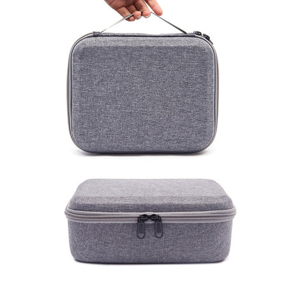Bolsa de almacenamiento de drones con estuche rígido gris a prueba de golpes, tamaño: 24 x 19 x 9 cm para DJI Mini 2 SE (neg…