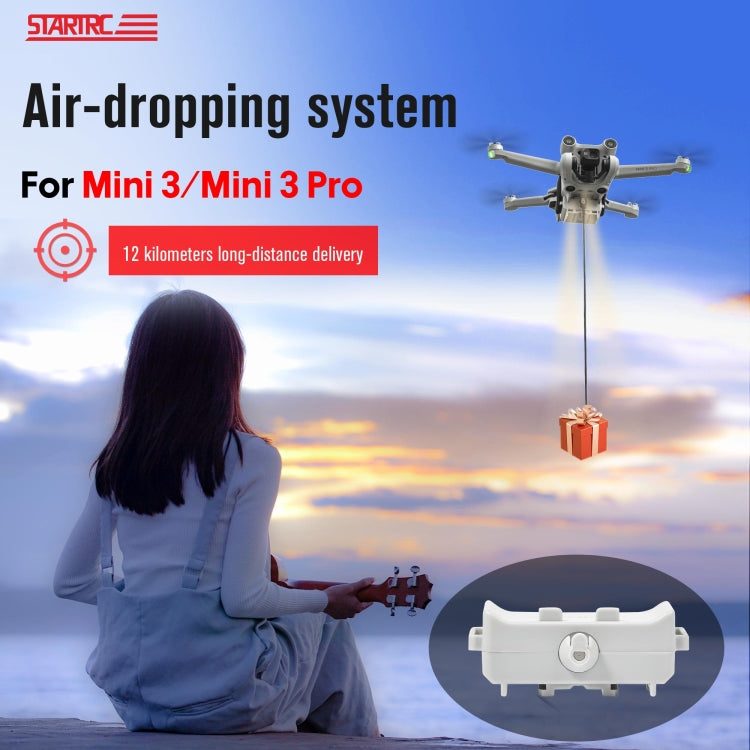 Soporte STARTRC parabólico de lanzador de sistema de caída de Air para DJI Mini 3 Pro (gris) — imagen 3