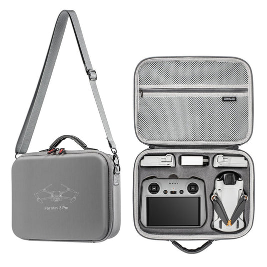 Bolsa de almacenamiento de hombro RC con pantalla STARTRC impermeable para DJI Mini 3 Pro (gris)