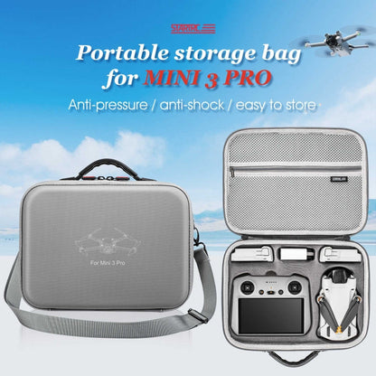 Bolsa de almacenamiento de hombro RC con pantalla STARTRC impermeable para DJI Mini 3 Pro (gris) — imagen 3