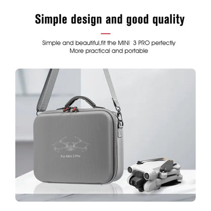 Bolsa de almacenamiento de hombro RC con pantalla STARTRC impermeable para DJI Mini 3 Pro (gris) — imagen 4
