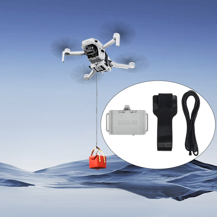 Soporte STARTRC parabólico de lanzador de sistema de caída de Air para DJI Mini 2 SE (gris)