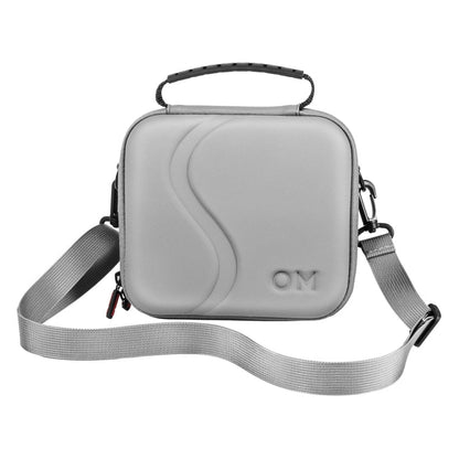 Estuche de PU Osmo Mobile 4 / OM4 / OM4 SE STARTRC impermeable a prueba de golpes portátil (Gris) para DJI Osmo Mobile