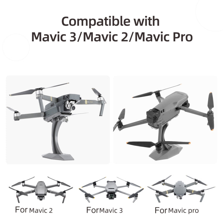 Soporte de pantalla de escritorio Sunnylife ZJ566 Dron para DJI Mavic 3 / Mavic 2 / Mavic Pro (Gris) para DJI DJI Mavic 3, D…