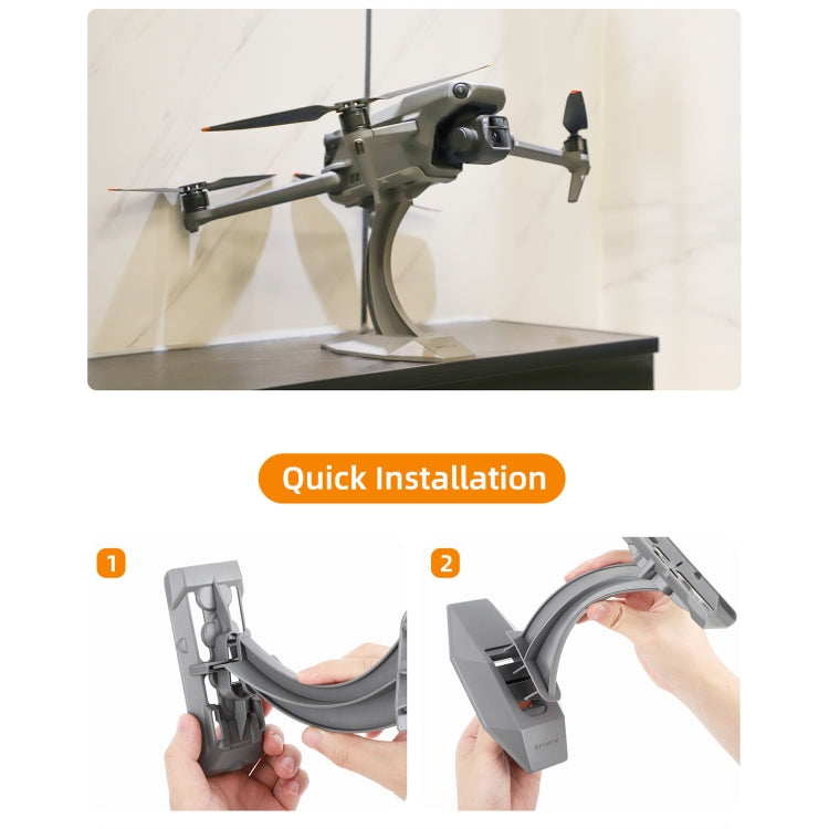 Soporte de pantalla de escritorio Sunnylife ZJ566 Dron para DJI Mavic 3 / Mavic 2 / Mavic Pro (Gris) para DJI DJI Mavic 3, D…