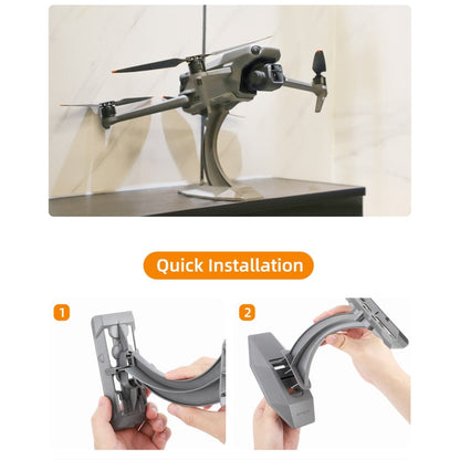 Soporte de pantalla de escritorio Sunnylife ZJ566 Dron para DJI Mavic 3 / Mavic 2 / Mavic Pro (Gris) para DJI DJI Mavic 3, D…