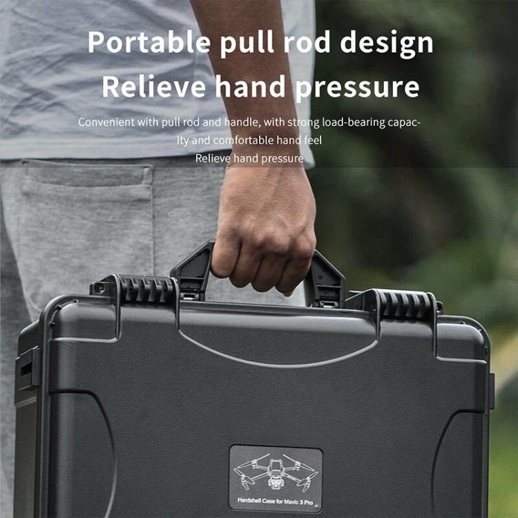 Estuche STARTRC ABS impermeable a prueba de golpes para DJI Mavic 3 Pro (Negro) — imagen 11