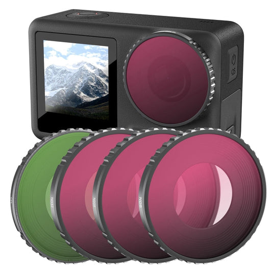 Filtro de lente Action 4 STARTRC 4 en 1 ND8 + ND16 + ND32 + CPL