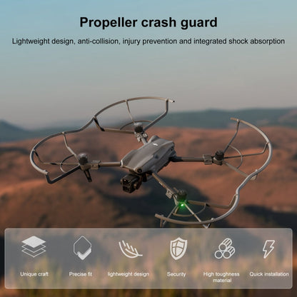 Hélice STARTRC Dron Protector Anillo anticolisión para DJI Air 3 (Gris) — imagen 4