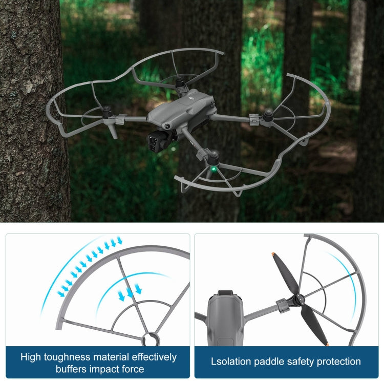 Hélice STARTRC Dron Protector Anillo anticolisión para DJI Air 3 (Gris) — imagen 5