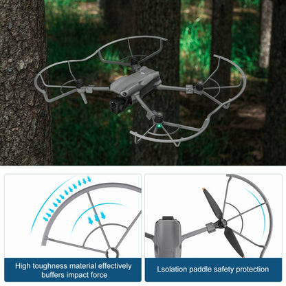 Hélice STARTRC Dron Protector Anillo anticolisión para DJI Air 3 (Gris) — imagen 5