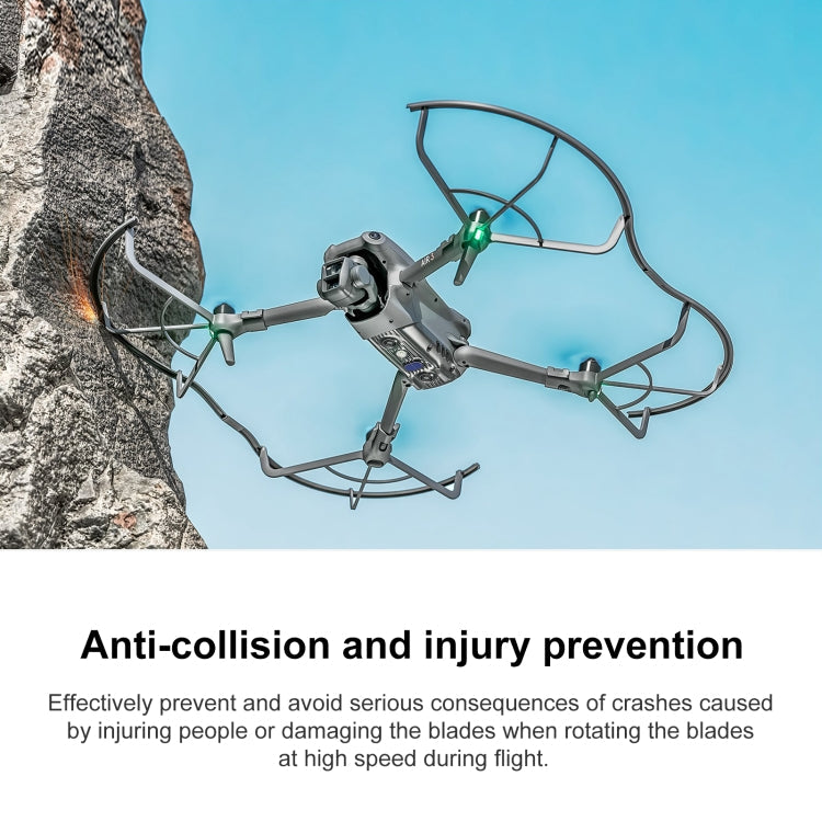 Hélice STARTRC Dron Protector Anillo anticolisión para DJI Air 3 (Gris) — imagen 6