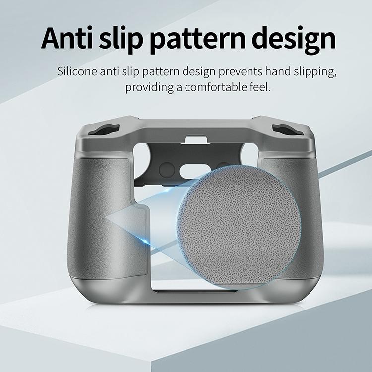 Funda de silicona RC2 Control remoto STARTRC a prueba de golpes y antirrayas para DJI Air 3 (gris) — imagen 18