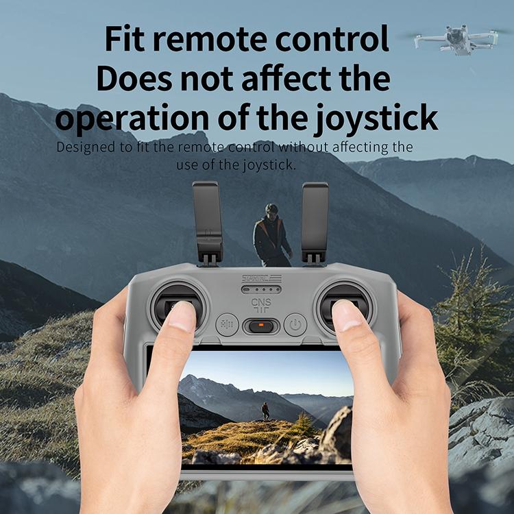 Funda de silicona RC2 Control remoto STARTRC a prueba de golpes y antirrayas para DJI Air 3 (gris) — imagen 19