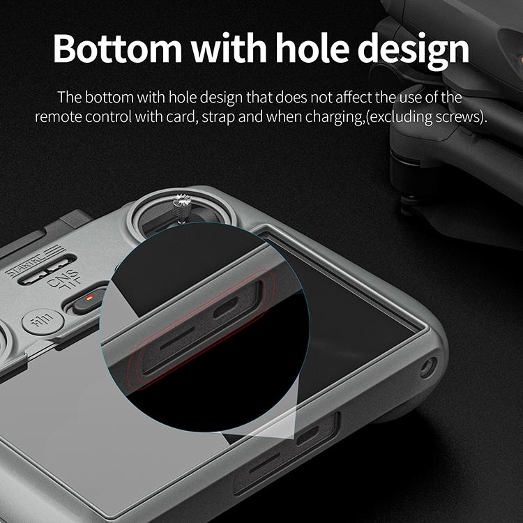 Funda de silicona RC2 Control remoto STARTRC a prueba de golpes y antirrayas para DJI Air 3 (gris) — imagen 20