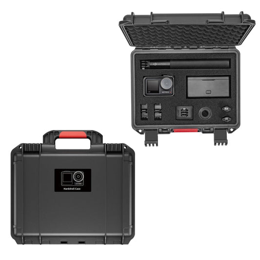 Estuche Action 4/3 STARTRC Caja de almacenamiento de con kit completo de PP impermeable (negro)