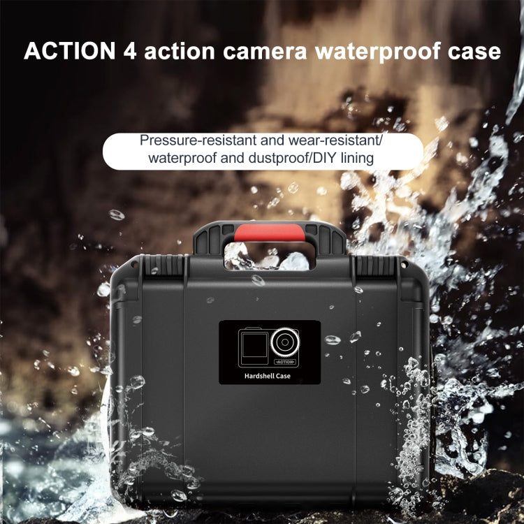 Estuche Action 4/3 STARTRC Caja de almacenamiento de con kit completo de PP impermeable (negro) — imagen 4