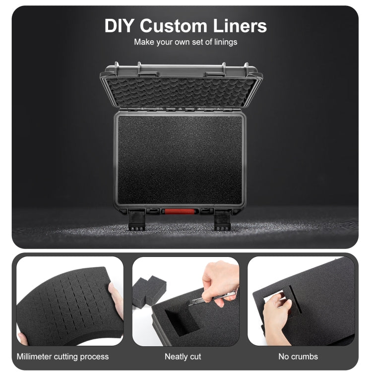 Estuche Action 4/3 STARTRC Caja de almacenamiento de con kit completo de PP impermeable (negro) — imagen 8