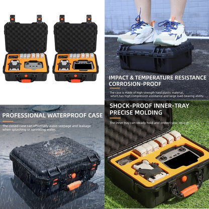 Estuche de transporte de seguridad Sunnylife Estuche de viaje rígido impermeable a prueba de golpes para DJI Mini 4 Pro (neg…