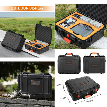 Estuche de transporte de seguridad Sunnylife Estuche de viaje rígido impermeable a prueba de golpes para DJI Mini 4 Pro (neg…