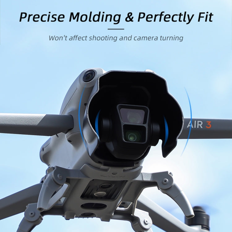 Lente de cámara Sunnylife ZG690 Parasol Antideslumbrante para DJI Air 3 (Negro) — imagen 5