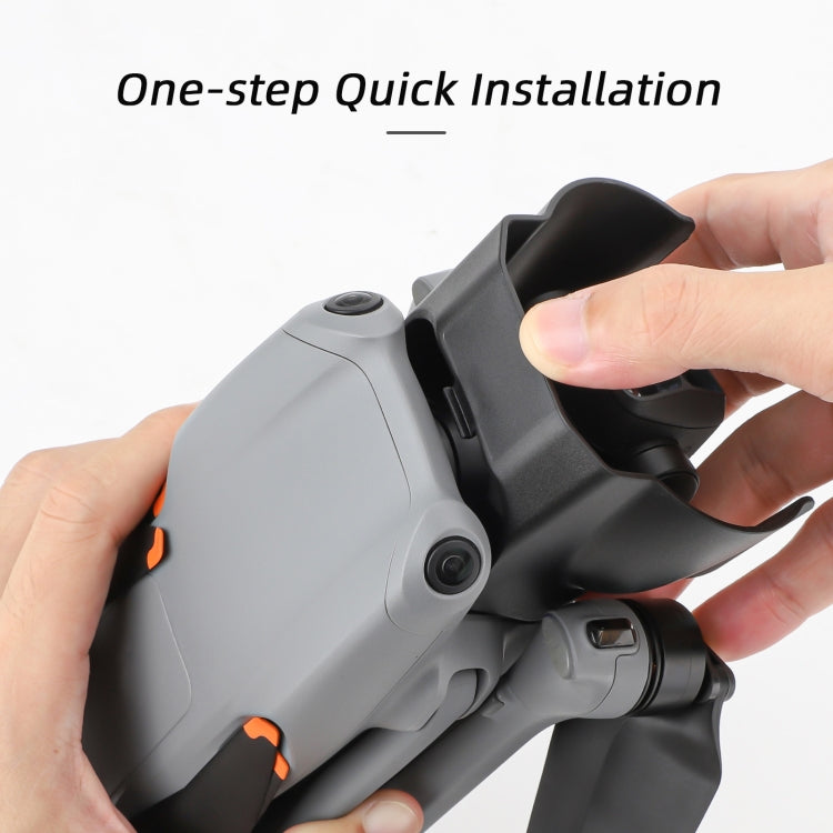 Lente de cámara Sunnylife ZG690 Parasol Antideslumbrante para DJI Air 3 (Negro) — imagen 8