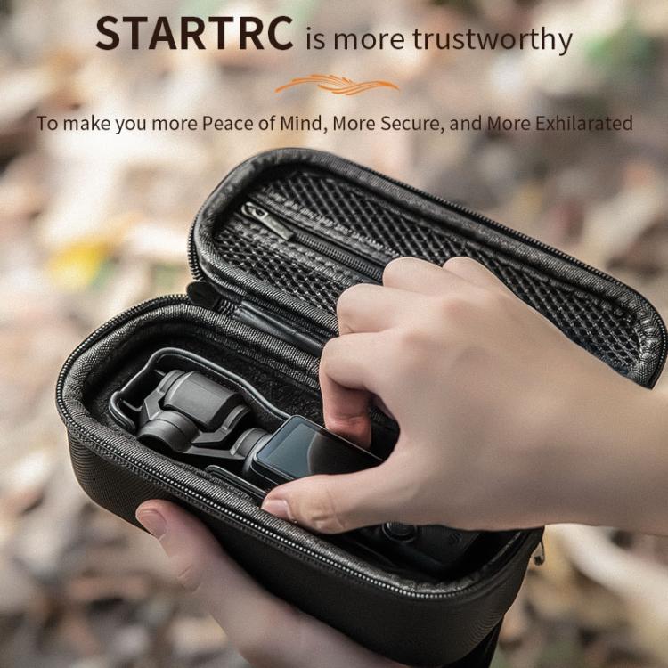 Estuche de transporte STARTRC portátil Bolsa de almacenamiento corporal para DJI Osmo Pocket 3 (negro) — imagen 11