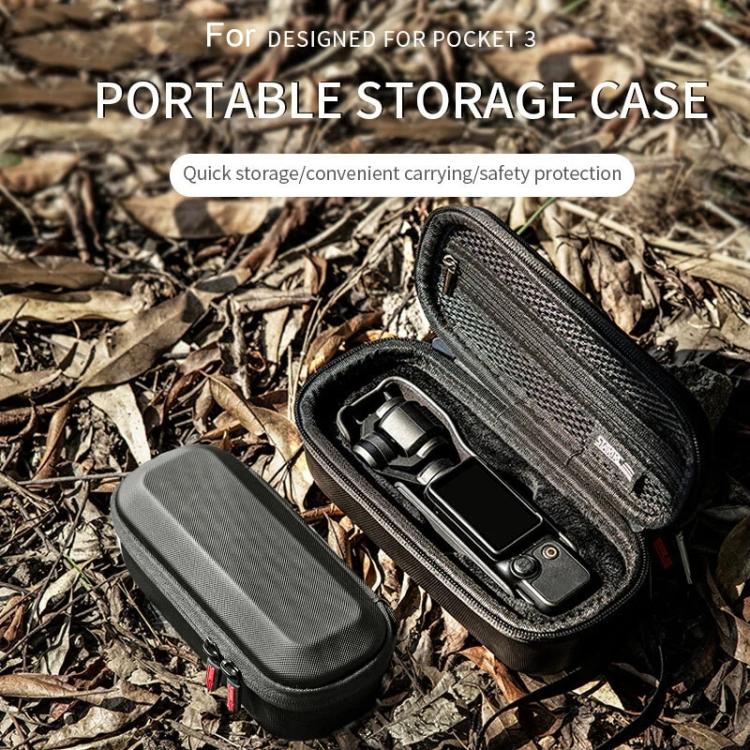 Estuche de transporte STARTRC portátil Bolsa de almacenamiento corporal para DJI Osmo Pocket 3 (negro) — imagen 7