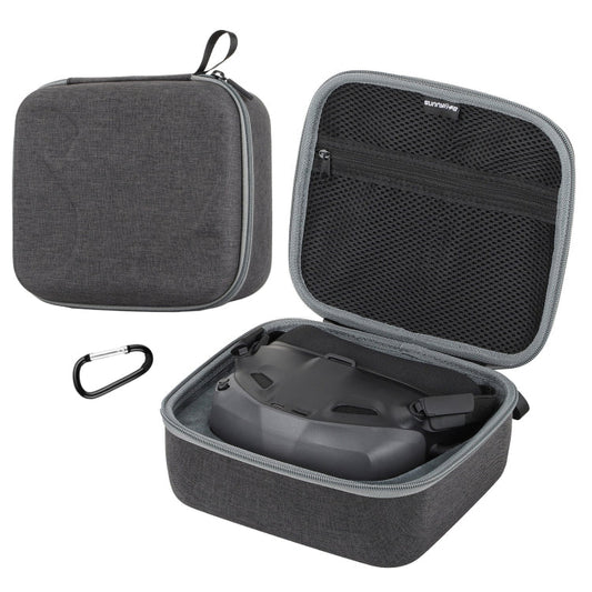 Bolsa de almacenamiento portátil Sunnylife para gafas voladoras N3 (negra)