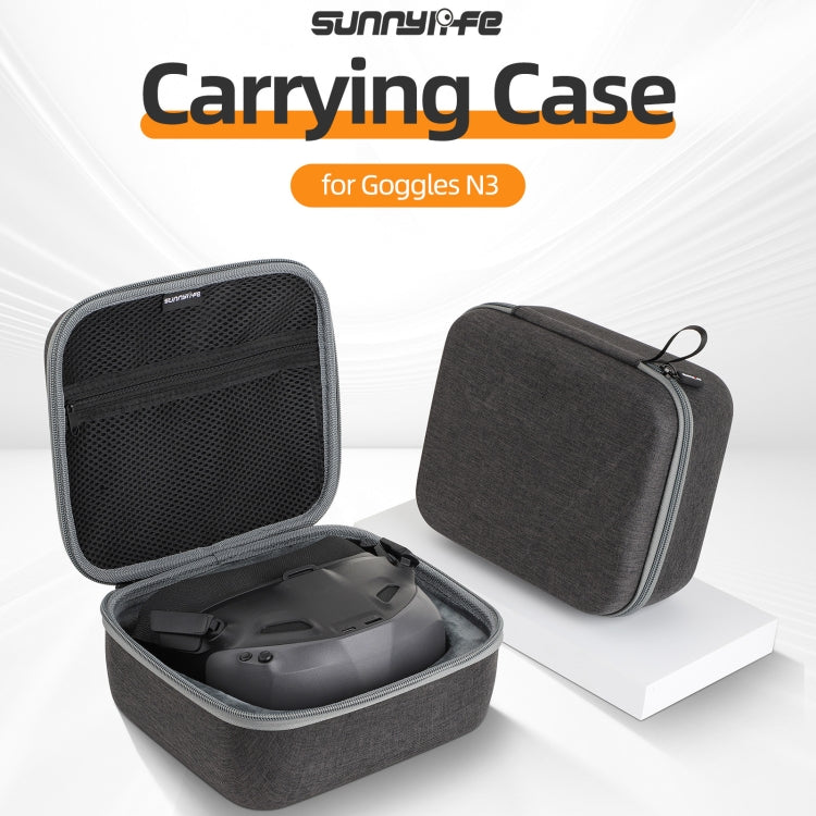 Bolsa de almacenamiento portátil Sunnylife para gafas voladoras N3 (negra) — imagen 4