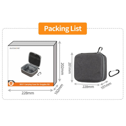 Bolsa de almacenamiento portátil Sunnylife para gafas voladoras N3 (negra) — imagen 8