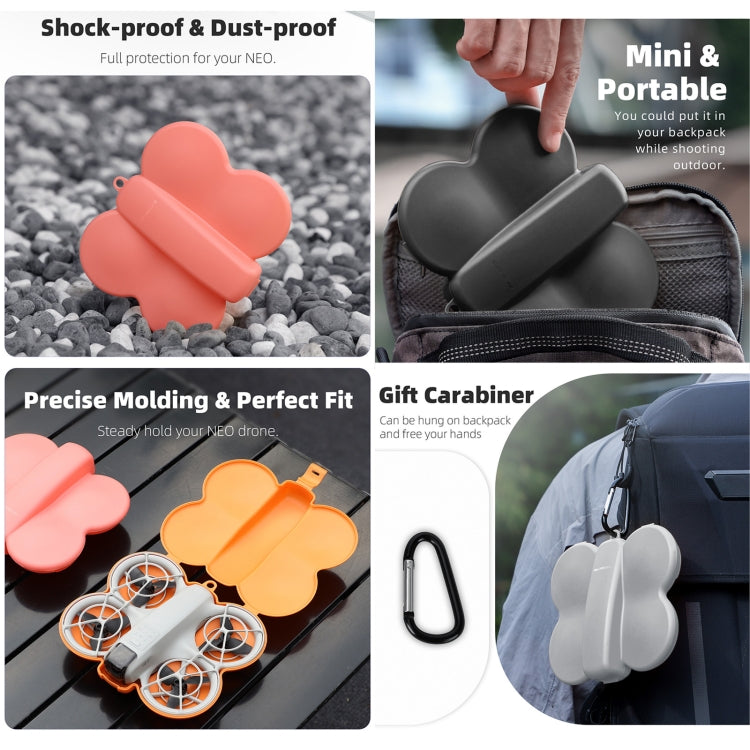 Estuche de protección anticolisión y antiarañazos para DJI Neo (gris) — imagen 5