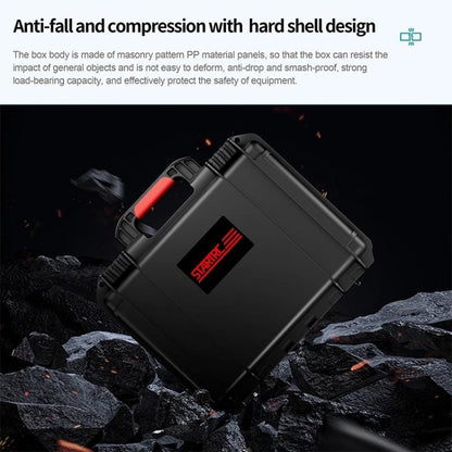 Estuche STARTRC Caja de almacenamiento de con kit completo de PP impermeable para DJI Osmo Pocket 3 (negro) — imagen 9